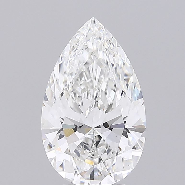 IGI 3.91 Carat Pear Lab Grown Diamond 人工培育鑽石 實驗室人造鑽石