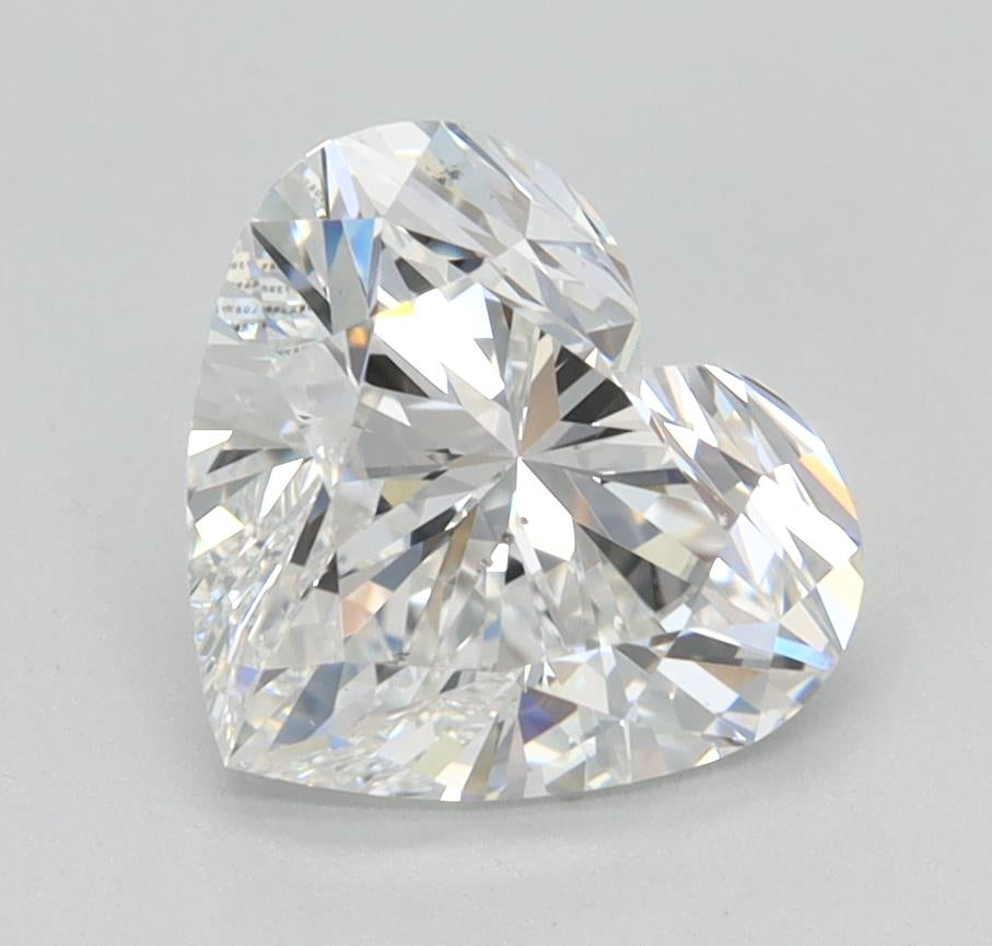 IGI 1.52 Carat Heart Lab Grown Diamond