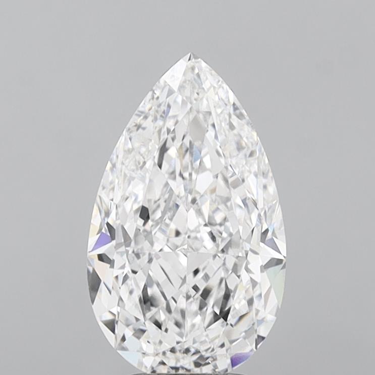 IGI 4.04 Carat Pear Lab Grown Diamond 人工培育鑽石 實驗室人造鑽石
