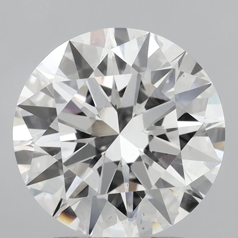 IGI 2.51 Carat Round Brilliant Lab Grown Diamond