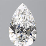 IGI 4.04 Carat Pear Lab Grown Diamond 人工培育鑽石 實驗室人造鑽石