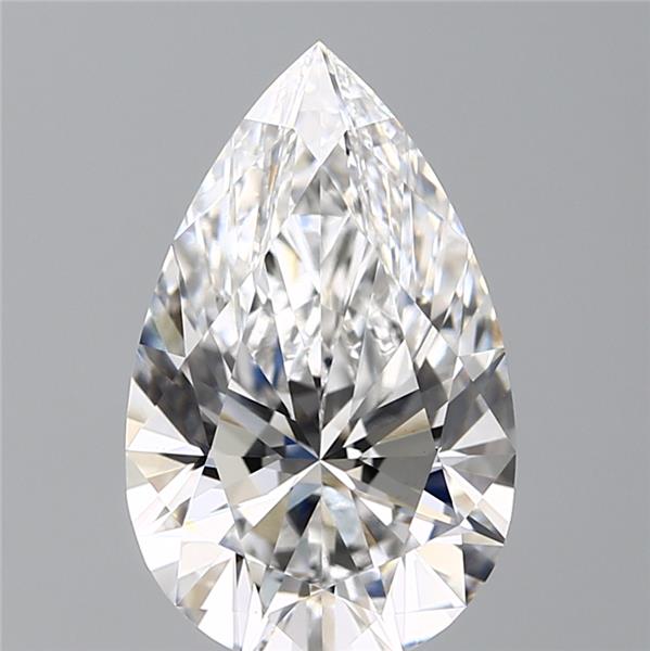 IGI 4.04 Carat Pear Lab Grown Diamond 人工培育鑽石 實驗室人造鑽石