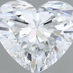 IGI 1.25 Carat Heart Lab Grown Diamond
