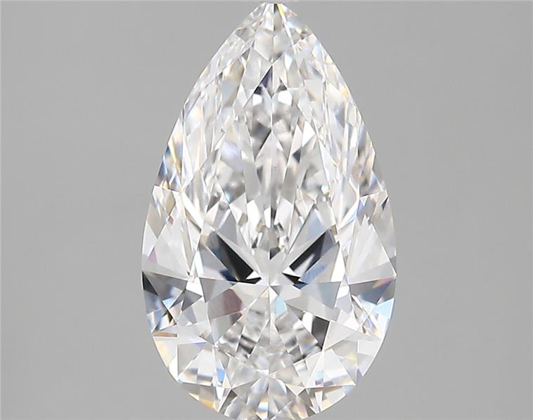 IGI 2.82 Carat Pear Lab Grown Diamond 人工培育鑽石 實驗室人造鑽石