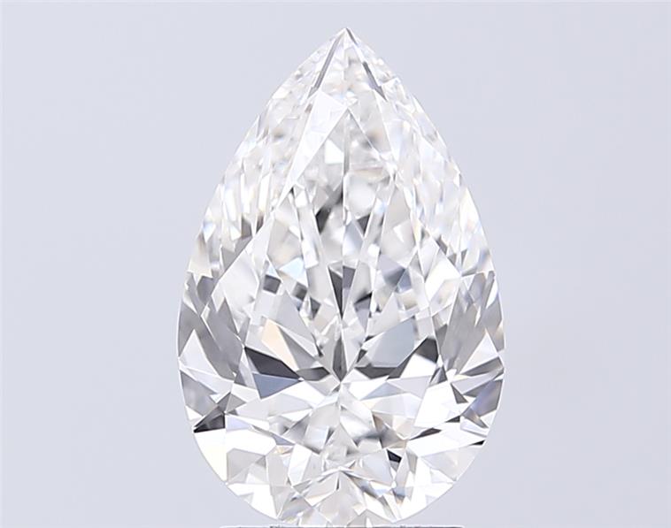 IGI 3.04 Carat Pear Lab Grown Diamond 人工培育鑽石 實驗室人造鑽石