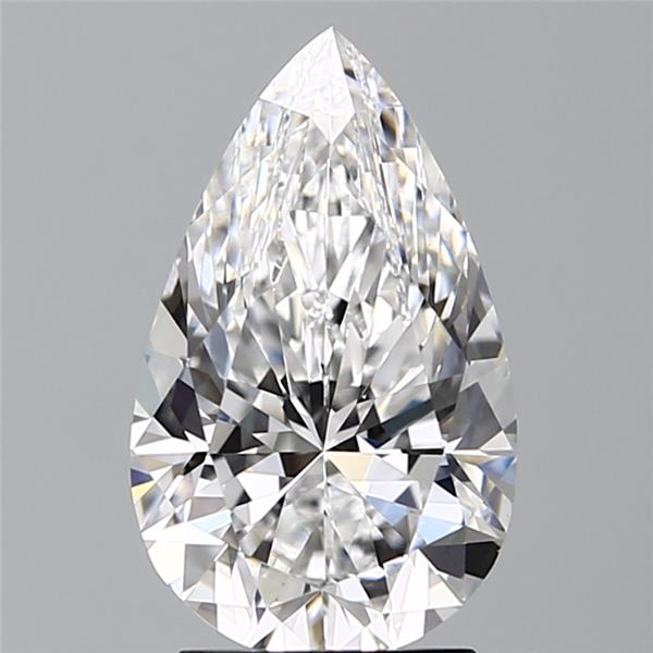 IGI 2.56 Carat Pear Lab Grown Diamond 人工培育鑽石 實驗室人造鑽石