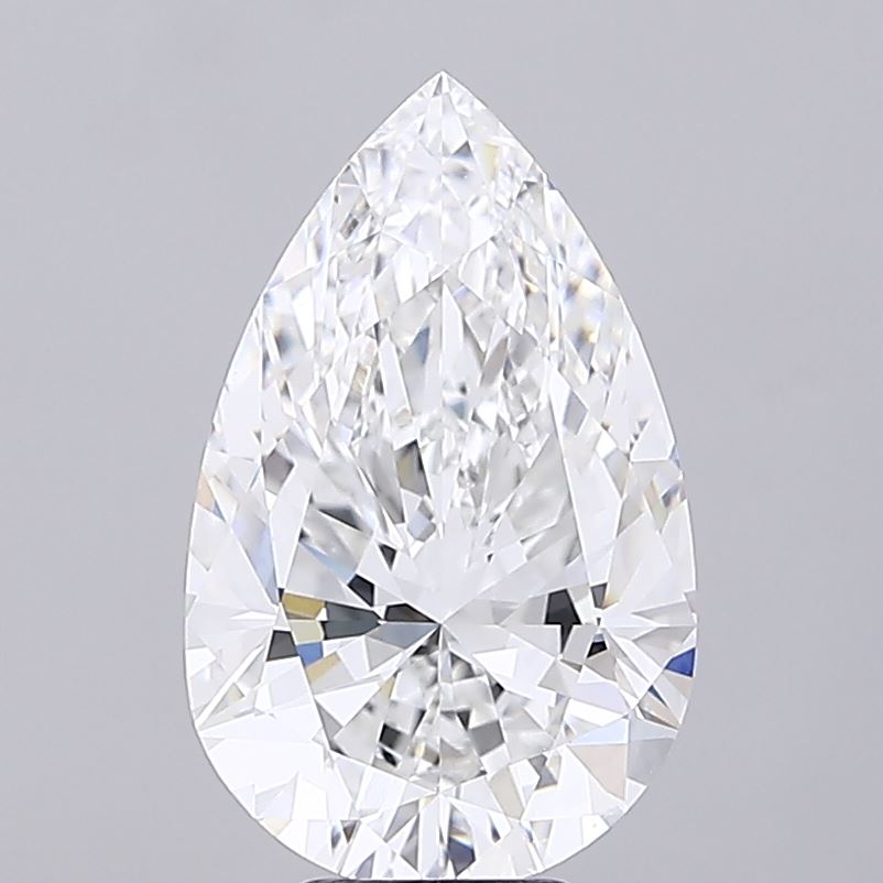 IGI 7.08 Carat Pear Lab Grown Diamond 人工培育鑽石 實驗室人造鑽石