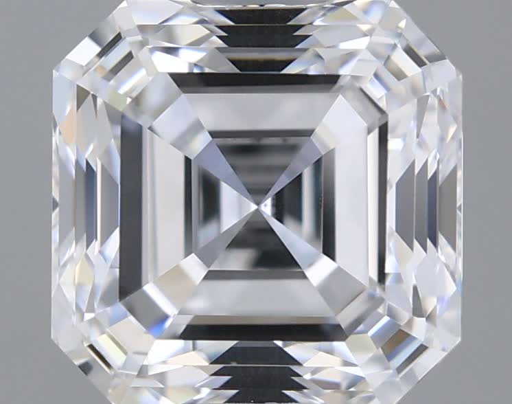 IGI 2.04 Carat Asscher Lab Grown Diamond
