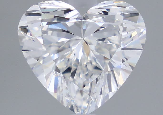 IGI 1.42 Carat Heart Lab Grown Diamond