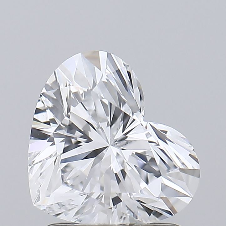 IGI 1.23 Carat Heart Lab Grown Diamond
