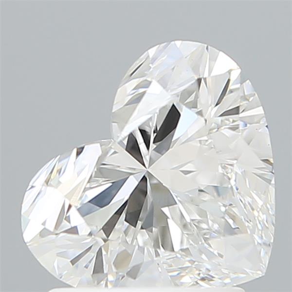 IGI 1.71 Carat Heart Lab Grown Diamond