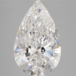 IGI 4.05 Carat Pear Lab Grown Diamond 人工培育鑽石 實驗室人造鑽石