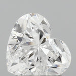 IGI 1.53 Carat Heart Lab Grown Diamond