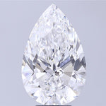IGI 7.06 Carat Pear Lab Grown Diamond 人工培育鑽石 實驗室人造鑽石