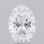 GIA 3.73 Carat Oval Lab Grown Diamond 人工培育鑽石 實驗室人造鑽石