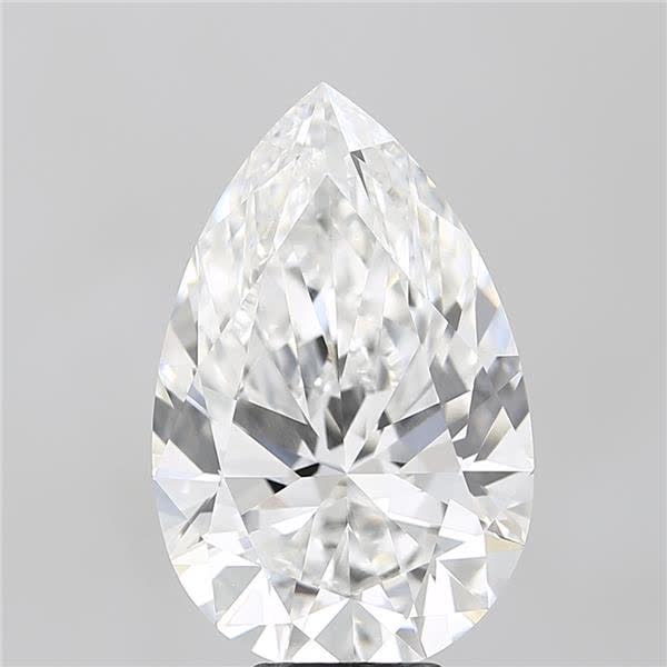 IGI 7.57 Carat Pear Lab Grown Diamond 人工培育鑽石 實驗室人造鑽石