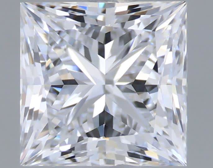 IGI 0.97 Carat Princess Cut Lab Grown Diamond