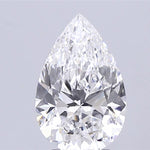 GIA 3.51 Carat Pear Lab Grown Diamond 人工培育鑽石 實驗室人造鑽石
