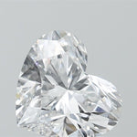 IGI 1.58 Carat Heart Lab Grown Diamond