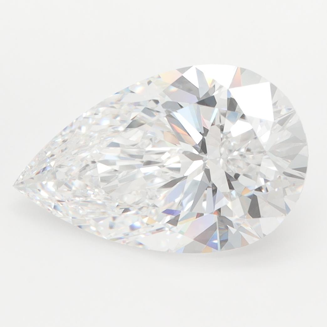 IGI 3.33 Carat Pear Lab Grown Diamond 人工培育鑽石 實驗室人造鑽石