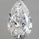 IGI 2.52 Carat Pear Lab Grown Diamond