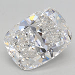 GIA 3.27 Carat Long Cushion Brilliant Lab Grown Diamond