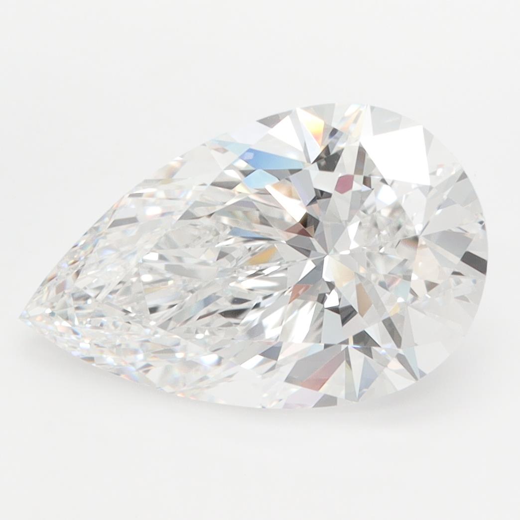 GIA 3.30 Carat Pear Lab Grown Diamond 人工培育鑽石 實驗室人造鑽石