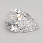 IGI 0.66 Carat Pear Lab Grown Diamond