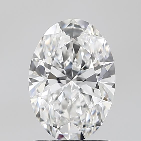 IGI 1.34 Carat Oval Lab Grown Diamond 人工培育鑽石 實驗室人造鑽石