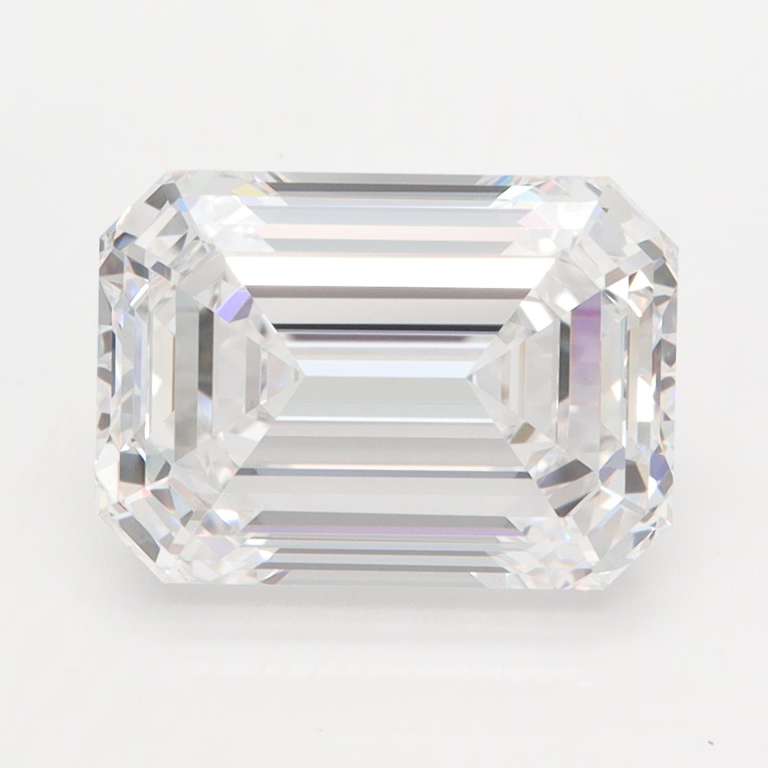 GIA 5.38 Carat Emerald Lab Grown Diamond 人工培育鑽石 實驗室人造鑽石