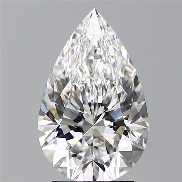 IGI 2.57 Carat Pear Lab Grown Diamond 人工培育鑽石 實驗室人造鑽石