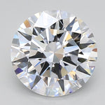 GIA 3.08 Carat Round Brilliant Lab Grown Diamond