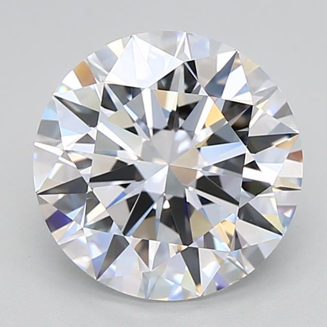 GIA 3.08 Carat Round Brilliant Lab Grown Diamond