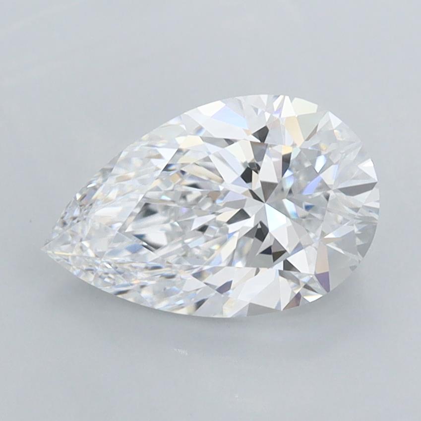 IGI 1.35 Carat Pear Lab Grown Diamond 人工培育鑽石 實驗室人造鑽石