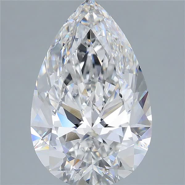 IGI 5.01 Carat Pear Lab Grown Diamond 人工培育鑽石 實驗室人造鑽石