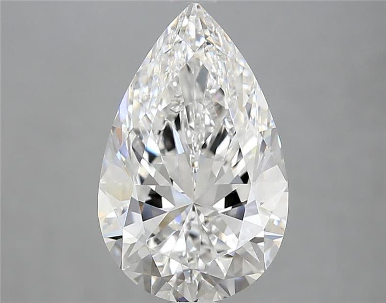IGI 4.04 Carat Pear Lab Grown Diamond 人工培育鑽石 實驗室人造鑽石