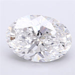 GIA 3.52 Carat Oval Lab Grown Diamond 人工培育鑽石 實驗室人造鑽石