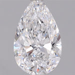 IGI 1.37 Carat Pear Lab Grown Diamond 人工培育鑽石 實驗室人造鑽石