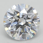 IGI 1.71 Carat Round Brilliant Lab Grown Diamond
