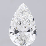 IGI 4.08 Carat Pear Lab Grown Diamond 人工培育鑽石 實驗室人造鑽石