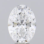 GIA 3.71 Carat Oval Lab Grown Diamond 人工培育鑽石 實驗室人造鑽石