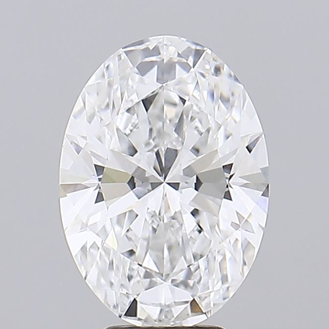 GIA 3.71 Carat Oval Lab Grown Diamond 人工培育鑽石 實驗室人造鑽石