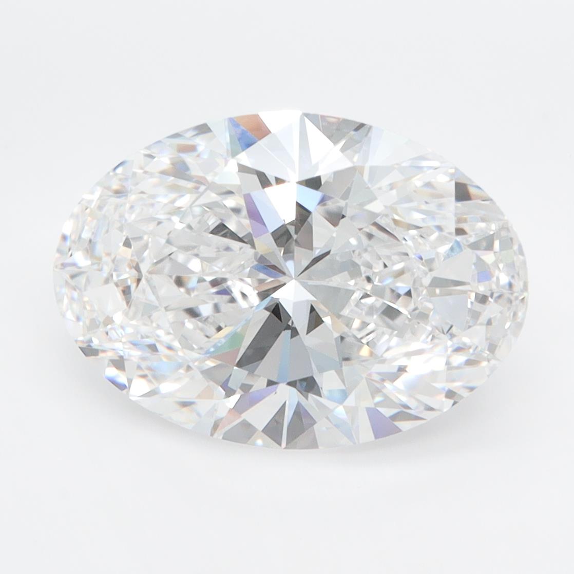 GIA 3.95 Carat Oval Lab Grown Diamond 人工培育鑽石 實驗室人造鑽石