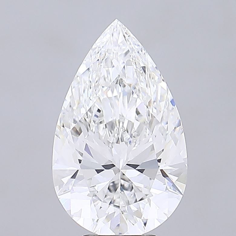 IGI 7.57 Carat Pear Lab Grown Diamond 人工培育鑽石 實驗室人造鑽石