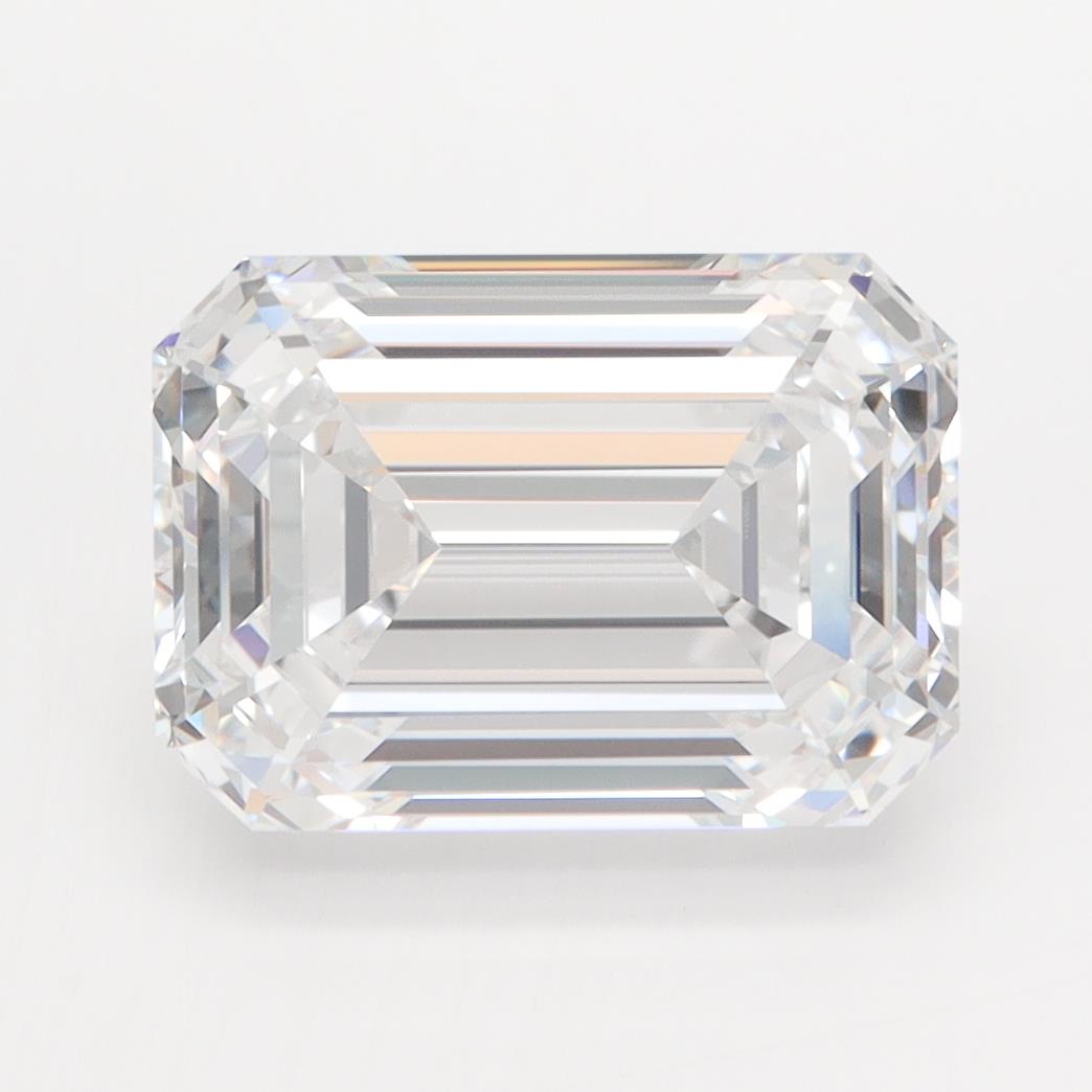 GIA 4.08 Carat Emerald Lab Grown Diamond 人工培育鑽石 實驗室人造鑽石