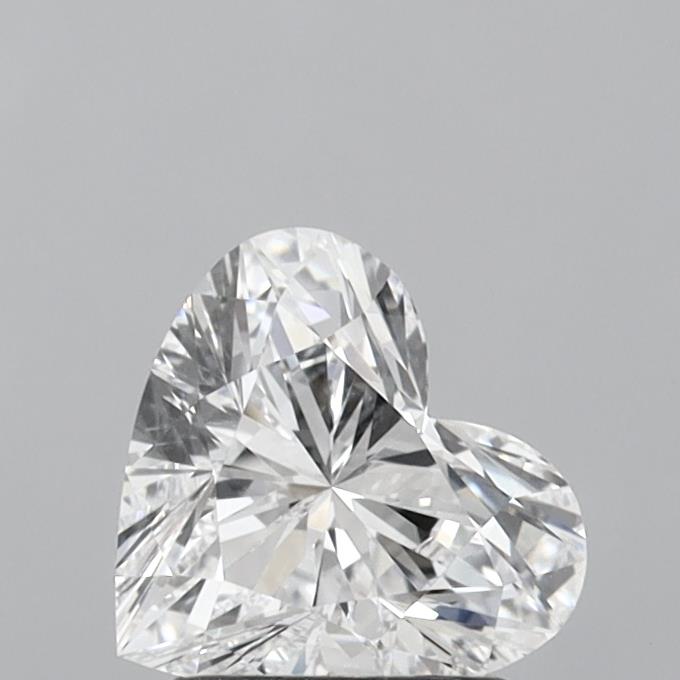 IGI 1.41 Carat Heart Lab Grown Diamond