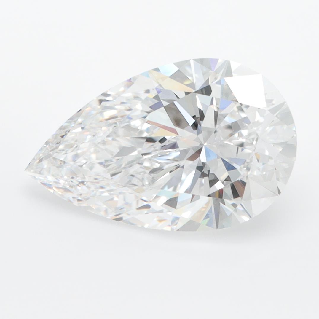 IGI 3.04 Carat Pear Lab Grown Diamond 人工培育鑽石 實驗室人造鑽石