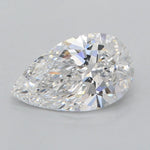 IGI 1.63 Carat Pear Lab Grown Diamond 人工培育鑽石 實驗室人造鑽石