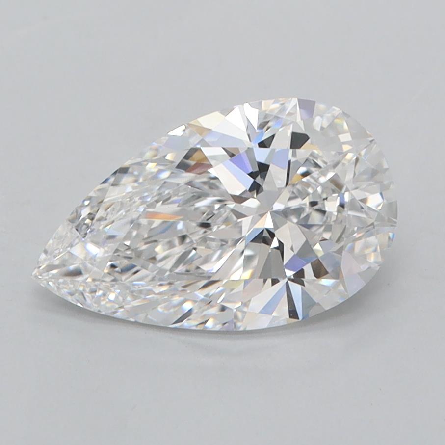 IGI 1.63 Carat Pear Lab Grown Diamond 人工培育鑽石 實驗室人造鑽石
