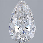 IGI 3.04 Carat Pear Lab Grown Diamond 人工培育鑽石 實驗室人造鑽石